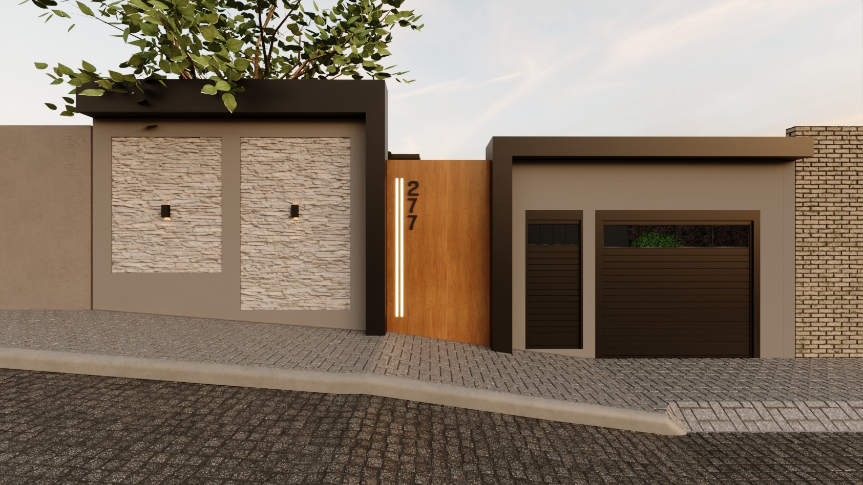 Residência com Piscina